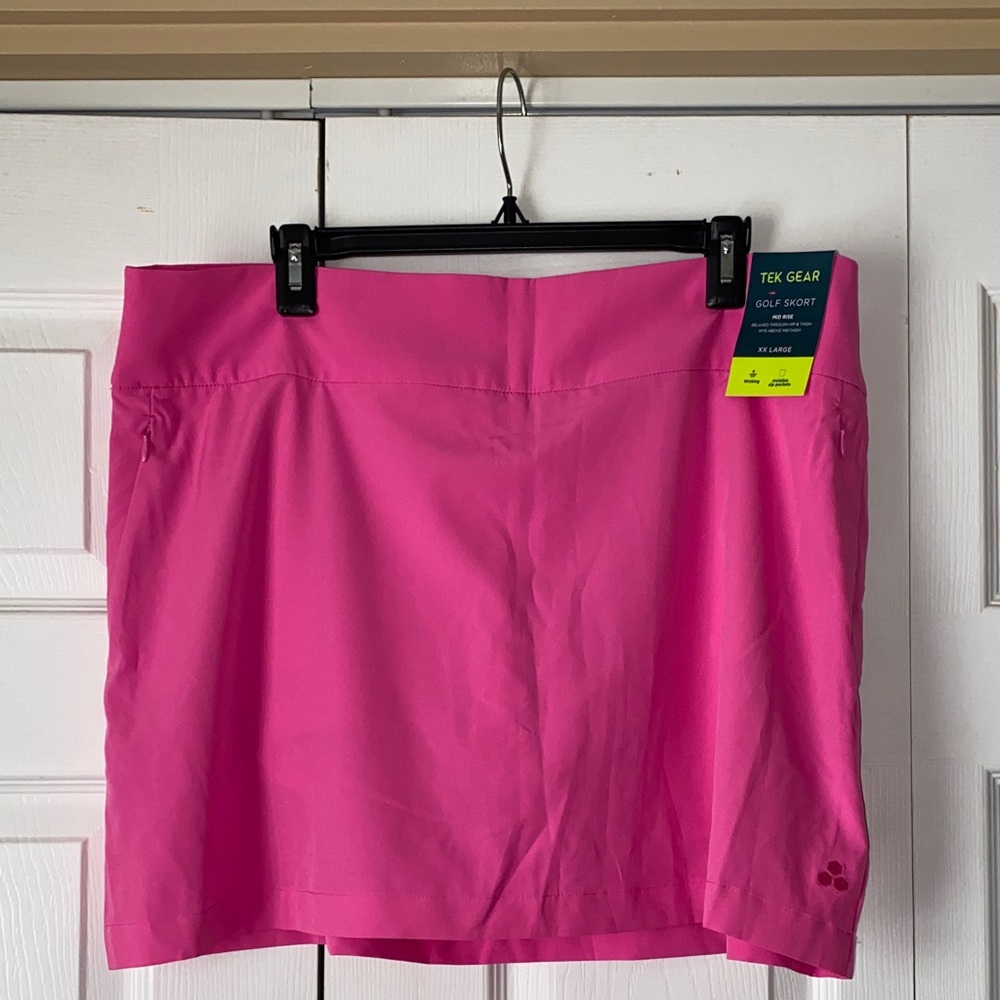Tek Gear bright pink athletic skort